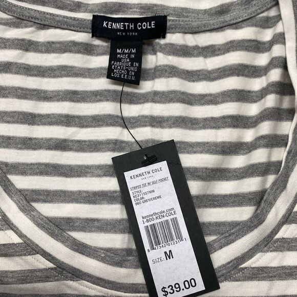 🔥Kenneth Cole t-shirt sz Medium New - Picture 5 of 9